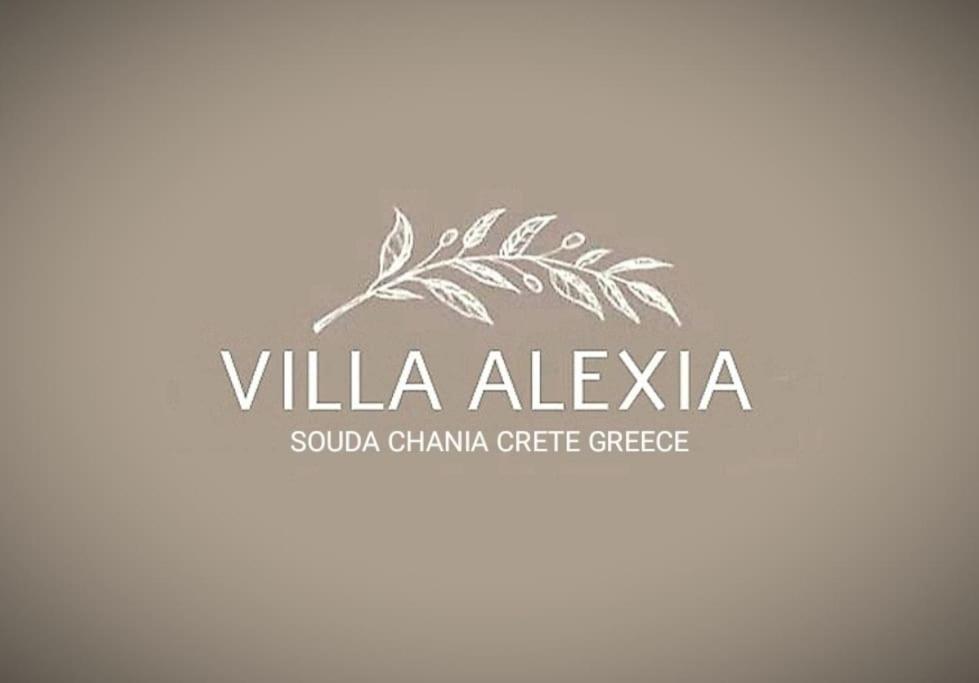 Villa Alexia Суда Экстерьер фото